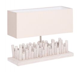 ΕΠΙΤΡΑΠΕΖΙΟ ΦΩΤΙΣΤΙΚΟ TWIGGY HM4426 DRIFTWOOD & ΚΑΠΕΛΟ ΣΕ ΛΕΥΚΟ 50,5x16,5x40Υεκ. - ΕΠΙΤΡΑΠΕΖΙΑ ΦΩΤΙΣΤΙΚΑ στο Milonadakis.gr