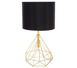 ΕΠΙΤΡΑΠΕΖΙΟ ΦΩΤΙΣΤΙΚΟ GEILO HM7416.12 ΧΡΥΣΟ ΜΕΤΑΛΛΙΚΟ--ΜΑΥΡΟ PVC ΚΑΠΕΛΟ Φ25x48,5Υεκ. - ΕΠΙΤΡΑΠΕΖΙΑ ΦΩΤΙΣΤΙΚΑ στο Milonadakis.gr