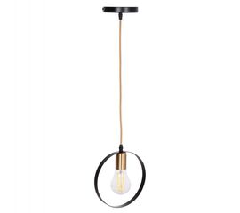 ΦΩΤΙΣΤΙΚΟ ΟΡΟΦΗΣ ΚΡΕΜΑΣΤΟ KRENT HM7425.11 ΜΑΥΡΟ-ΧΡΥΣΟ 20x4x125Υεκ. - ΦΩΤΙΣΤΙΚΑ ΟΡΟΦΗΣ στο Milonadakis.gr