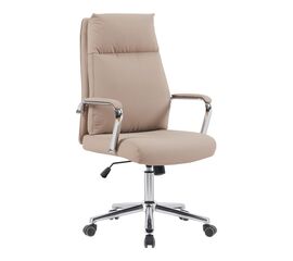 Καρέκλα γραφείου διευθυντή Siquel pakoworld pu σε cappuccino απόχρωση - ΚΑΡΕΚΛΕΣ ΓΡΑΦΕΙΟΥ στο Milonadakis.gr