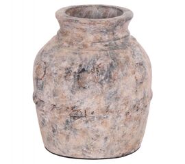 ΔΙΑΚΟΣΜΗΤΙΚΟ ΕΠΙΤΡΑΠΕΖΙΟ ΒΑΖΟ VERMO HM4395 ΤΕΡΑΚΟΤΑ ΣΕ ΓΚΡΙ Φ17x19Υεκ. - ΑΝΤΙΚΕΙΜΕΝΑ στο Milonadakis.gr