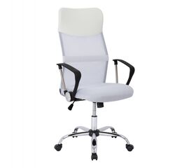 ΚΑΡΕΚΛΑ ΓΡΑΦΕΙΟΥ CABLE HM1000.04 ΛΕΥΚΟ MESH ΠΟΔΙ ΧΡΩΜΙΟΥ 61x58x118Y εκ. - ΚΑΡΕΚΛΕΣ ΓΡΑΦΕΙΟΥ στο Milonadakis.gr