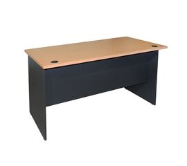 ΓΡΑΦΕΙΟ ΕΠΑΓΓΕΛΜΑΤΙΚΟ SIENNA 120x70x75Y-- HM2015.01 ΓΚΡΙ-ΟΞΙΑ - ΓΡΑΦΕΙΑ στο Milonadakis.gr