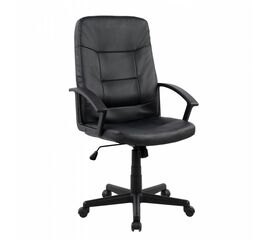 ΚΑΡΕΚΛΑ ΓΡΑΦΕΙΟΥ ΜΑΥΡΟ PU SIVANA 64x56x105-114Y εκ.HM1033 - ΚΑΡΕΚΛΕΣ ΓΡΑΦΕΙΟΥ στο Milonadakis.gr