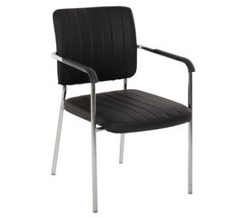 ΚΑΡΕΚΛΑ QUESTA ΜΕ ΜΠΡΑΤΣΑ HM1070.01 ΜΑΥΡΗ 54x62x84 εκ. - ΚΑΡΕΚΛΕΣ ΕΠΙΣΚΕΠΤΗ στο Milonadakis.gr