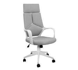 ΚΑΡΕΚΛΑ ΓΡΑΦΕΙΟΥ ANIVIA HM1054.21 ΓΚΡΙ & ΠΟΔΙ ΛΕΥΚΟ 64x61x126 εκ. - ΚΑΡΕΚΛΕΣ ΓΡΑΦΕΙΟΥ στο Milonadakis.gr