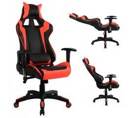 ΠΟΛΥΘΡΟΝΑ GAMING ZAYN HM1056.01 ΜΑΥΡΟ-ΚΟΚΚΙΝΟ PU 67x70x134 εκ. - ΚΑΡΕΚΛΕΣ ΓΡΑΦΕΙΟΥ στο Milonadakis.gr