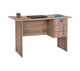 ΓΡΑΦΕΙΟ ΜΕΛΑΜΙΝΗΣ HAYDEN 120x60x75Υεκ. ΜΕ 3 ΣΥΡΤΑΡΙΑ ΣΕ ΧΡΩΜΑ SONAMA HM2268.02 - ΓΡΑΦΕΙΑ στο Milonadakis.gr