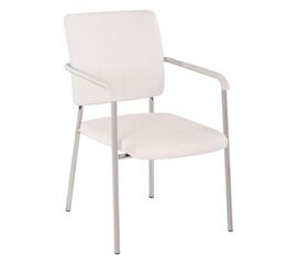 ΚΑΡΕΚΛΑ QUESTA ΜΕ ΜΠΡΑΤΣΑ HM1070.02 ΛΕΥΚΗ 56,5x59x85 cm - ΚΑΡΕΚΛΕΣ ΕΠΙΣΚΕΠΤΗ στο Milonadakis.gr