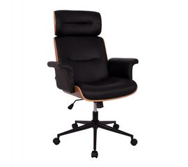 ΚΑΡΕΚΛΑ ΓΡΑΦΕΙΟΥ ΔΙΕΥΘΥΝΤΙΚΗ SUPERIOR PRO HM1108.01 ΚΑΡΥΔΙ-ΜΑΥΡO PU 74x74x116Yεκ. - ΚΑΡΕΚΛΕΣ ΓΡΑΦΕΙΟΥ στο Milonadakis.gr