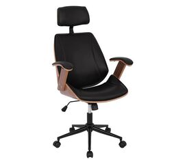 ΚΑΡΕΚΛΑ ΓΡΑΦΕΙΟΥ ΔΙΕΥΘΥΝΤΙΚΗ SUPERIOR PRO HM1109.01 ΚΑΡΥΔΙ-ΜΑΥΡO PU 63x67x123Yεκ. - ΚΑΡΕΚΛΕΣ ΓΡΑΦΕΙΟΥ στο Milonadakis.gr