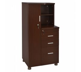 ΝΤΟΥΛΑΠΙ ΓΡΑΦΕΙΟΥ ΕΠΑΓΓΕΛΜΑΤΙΚΟ WENGE  HM2052.02L 60x46x120 - ΝΤΟΥΛΑΠΙΑ στο Milonadakis.gr