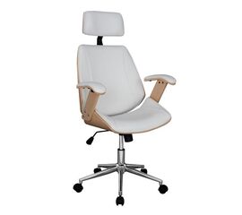 ΚΑΡΕΚΛΑ ΓΡΑΦΕΙΟΥ ΔΙΕΥΘΥΝΤΙΚΗ SUPERIOR PRO HM1109.02 SONAMA-ΑΣΠΡO PU 63x67x123Yεκ. - ΚΑΡΕΚΛΕΣ ΓΡΑΦΕΙΟΥ στο Milonadakis.gr