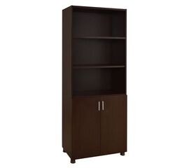 ΒΙΒΛΙΟΘΗΚΗ ΓΡΑΦΕΙΟΥ VANCE ΕΠΑΓΓΕΛΜΑΤΙΚΗ WENGE HM2055.12 80Χ40Χ190Υ εκ. - ΒΙΒΛΙΟΘΗΚΕΣ στο Milonadakis.gr