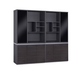 ΣΕΤ 2 ΤΜΧ ΒΙΒΛΙΟΘΗΚΗ ΓΡΑΦΕΙΟΥ ΕΠΑΓΓΕΛΜΑΤΙΚΗ ROSEWOOD HM11199 - ΒΙΒΛΙΟΘΗΚΕΣ στο Milonadakis.gr