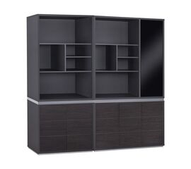 ΣΕΤ 2 ΤΜΧ ΒΙΒΛΙΟΘΗΚΗ ΓΡΑΦΕΙΟΥ ΕΠΑΓΓΕΛΜΑΤΙΚΗ ROSEWOOD HM11201 - ΒΙΒΛΙΟΘΗΚΕΣ στο Milonadakis.gr