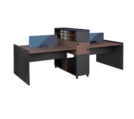 ΣΤΑΘΜΟΣ ΕΡΓΑΣΙΑΣ ΕΠΑΓΓΕΛΜΑΤΙΚΟΣ 4 ΑΤΟΜΩΝ  284Χ120Χ120 HM2102 - ΓΡΑΦΕΙΑ στο Milonadakis.gr