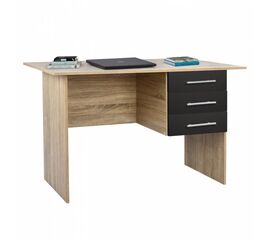 ΓΡΑΦΕΙΟ ΜΕΛΑΜΙΝΗΣ ENSLEY HM2029.04 ΜΕ 3 ΣΥΡΤΑΡΙΑ SONAMA-ΓΚΡΙ 120X60X76 εκ. - ΓΡΑΦΕΙΑ στο Milonadakis.gr