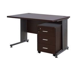 ΣΕΤ ΓΡΑΦΕΙΟΥ 2ΤΜΧ ΣΕ ΧΡΩΜΑ WENGE HM10215.12 - ΓΡΑΦΕΙΑ στο Milonadakis.gr