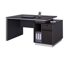 ΓΡΑΦΕΙΟ ΕΠΑΓΓΕΛΜΑΤΙΚΟ ΜΕ ΔΕΞΙΟ ΝΤΟΥΛΑΠΙ ROSEWOOD HM2113R 180X80X76Υ εκ. - ΓΡΑΦΕΙΑ στο Milonadakis.gr