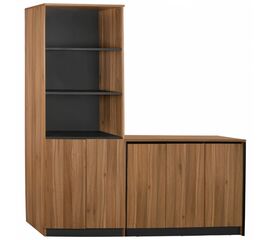 ΣΕΤ 2 ΤΜΧ ΒΙΒΛΙΟΘΗΚΗ ΓΡΑΦΕΙΟΥ ΕΠΑΓΓΕΛΜΑΤΙΚΗ ΜΕ ΝΤΟΥΛΑΠΙ SUPREME HM11369 - ΒΙΒΛΙΟΘΗΚΕΣ στο Milonadakis.gr