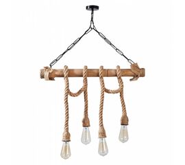 ΦΩΤΙΣΤΙΚΟ ΟΡΟΦΗΣ 4ΦΩΤΟ ΞΥΛΙΝΟ ΜΕ ΣΧΟΙΝΙ HM7321 65x8x82 εκ. - ΦΩΤΙΣΤΙΚΑ ΟΡΟΦΗΣ στο Milonadakis.gr