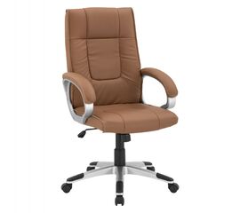 ΚΑΡΕΚΛΑ ΓΡΑΦΕΙΟΥ CHANDER HM1092.09 ΣΕ CAMEL ΑΠΟΧΡΩΣΗ 63x66x116 εκ. - ΚΑΡΕΚΛΕΣ ΓΡΑΦΕΙΟΥ στο Milonadakis.gr