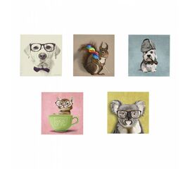 ΠΙΝΑΚΑΣ ΠΕΝΤΑΠΤΥΧΟ MDF CLEVER PETS HM7205.01 75X0,3X15 εκ. - ΠΙΝΑΚΕΣ στο Milonadakis.gr