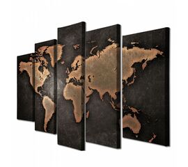 ΠΙΝΑΚΑΣ ΠΕΝΤΑΠΤΥΧΟ ΣΕ ΚΑΜΒΑ HM7331 105X3X70 εκ. - ΠΙΝΑΚΕΣ στο Milonadakis.gr