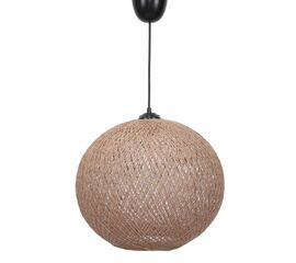 ΦΩΤΙΣΤΙΚΟ ΟΡΟΦΗΣ ΕΣΩΤΕΡΙΚΟΥ ΧΩΡΟΥ ΚΡΕΜΑΣΤΟ ΑΠΟ ΣΧΟΙΝΙ ΜΠΕΖ HM7383.01 Φ38x70Υ εκ. - ΦΩΤΙΣΤΙΚΑ ΟΡΟΦΗΣ στο Milonadakis.gr