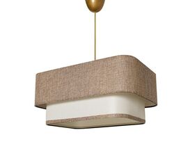 ΦΩΤΙΣΤΙΚΟ ΟΡΟΦΗΣ ΚΡΕΜΑΣΤΟ HM7374.02 ΜΕΤΑΛΛΟ ΚΑΙ ΥΦΑΣΜΑ ΜΠΕΖ ΛΕΥΚΟ 35x20x70Υ εκ. - ΦΩΤΙΣΤΙΚΑ ΟΡΟΦΗΣ στο Milonadakis.gr