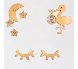 ΣΕΤ ΠΑΙΔΙΚΑ ΔΙΑΚΟΣΜΗΤΙΚΑ ΤΟΙΧΟΥ HARSHA ΞΥΛΟ ΗΜ9207 50Χ35 εκ. - ΔΙΑΚΟΣΜΗΤΙΚΑ ΤΟΙΧΟΥ στο Milonadakis.gr