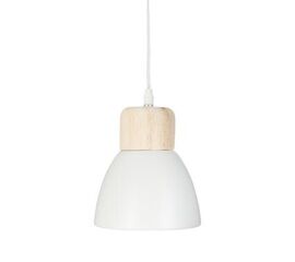 Φωτιστικό οροφής μονόφωτο Desy pakoworld Ε14 χρώμα λευκό-φυσικό Φ15x99εκ - ΦΩΤΙΣΤΙΚΑ ΟΡΟΦΗΣ στο Milonadakis.gr