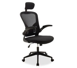 Καρέκλα γραφείου διευθυντή Ergoline pakoworld ύφασμα mesh μαύρο - ΚΑΡΕΚΛΕΣ ΓΡΑΦΕΙΟΥ στο Milonadakis.gr