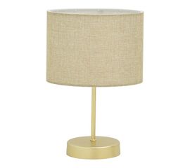 Επιτραπέζιο φωτιστικό PWL-0961 pakoworld Ε27 μπεζ καφέ-χρυσό Φ22x32εκ - ΕΠΙΤΡΑΠΕΖΙΑ ΦΩΤΙΣΤΙΚΑ στο Milonadakis.gr