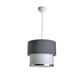 Φωτιστικό οροφής μονόφωτο PWL-0963 pakoworld Ε27 γκρι-λευκό Φ30x55εκ - ΦΩΤΙΣΤΙΚΑ ΟΡΟΦΗΣ στο Milonadakis.gr