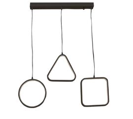 Φωτιστικό οροφής τρίφωτο PWL-0990 pakoworld LED 60W μαύρο 70x10x100εκ - ΦΩΤΙΣΤΙΚΑ ΟΡΟΦΗΣ στο Milonadakis.gr