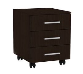 Συρταριέρα τροχήλατη Luke pakoworld wenge 40x48.5x53.5εκ - ΣΥΡΤΑΡΙΕΡΕΣ στο Milonadakis.gr