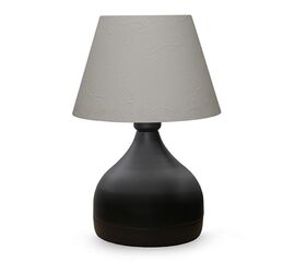 Επιτραπέζιο φωτιστικό PWL-1068 pakoworld Ε27 μαύρο-γκρι λευκό Φ22x32εκ - ΕΠΙΤΡΑΠΕΖΙΑ ΦΩΤΙΣΤΙΚΑ στο Milonadakis.gr