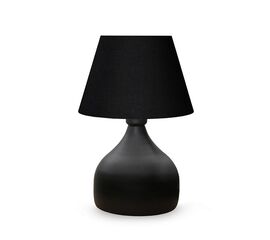 Επιτραπέζιο φωτιστικό PWL-1068 pakoworld Ε27 μαύρο Φ22x32εκ - ΕΠΙΤΡΑΠΕΖΙΑ ΦΩΤΙΣΤΙΚΑ στο Milonadakis.gr