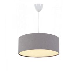 Φωτιστικό οροφής μονόφωτο PWL-1091 pakoworld Ε27 γκρι Φ38x21εκ - ΦΩΤΙΣΤΙΚΑ ΟΡΟΦΗΣ στο Milonadakis.gr