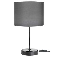 Επιτραπέζιο φωτιστικό PWL-1183 pakoworld Ε27 ανθρακί-μαύρο Φ22x36.5εκ - ΕΠΙΤΡΑΠΕΖΙΑ ΦΩΤΙΣΤΙΚΑ στο Milonadakis.gr