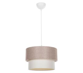 Φωτιστικό οροφής μονόφωτο PWL-1194 pakoworld Ε27 μπεζ Φ30x19εκ - ΦΩΤΙΣΤΙΚΑ ΟΡΟΦΗΣ στο Milonadakis.gr