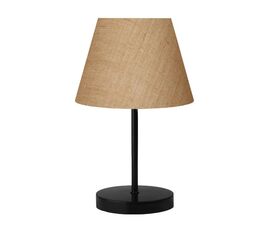 Επιτραπέζιο φωτιστικό PWL-1146 pakoworld Ε27 μπεζ-μαύρο Φ22x37εκ - ΕΠΙΤΡΑΠΕΖΙΑ ΦΩΤΙΣΤΙΚΑ στο Milonadakis.gr