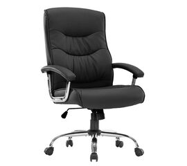 Καρέκλα γραφείου διευθυντή Primrose pakoworld pu μαύρο - ΚΑΡΕΚΛΕΣ ΓΡΑΦΕΙΟΥ στο Milonadakis.gr