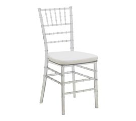 Καρέκλα Tiffany pakoworld με μαξιλάρι διάφανο pc 38x38.5x88εκ - ΕΠΙΠΛΑ CATERING - ΣΥΝΕΔΡΙΟΥ στο Milonadakis.gr