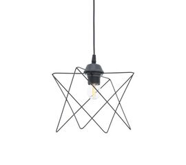 Φωτιστικό οροφής Langit pakoworld Ε27 μέταλλο μάυρο 18x18x65εκ - ΦΩΤΙΣΤΙΚΑ ΟΡΟΦΗΣ στο Milonadakis.gr