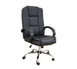 A9940 ΜΑΥΡΟ PVC ΠΟΛΥΘΡΟΝΑ ΓΡΑΦΕΙΟΥ 60Χ70Χ49-112/59-122εκ. - ΚΑΡΕΚΛΕΣ ΓΡΑΦΕΙΟΥ στο Milonadakis.gr