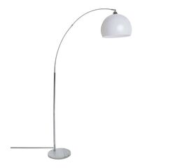 Φωτιστικό δαπέδου Fenxi pakoworld Ε27 μέταλλο σε λευκή-ασημί απόχρωση 105x30x178εκ - ΦΩΤΙΣΤΙΚΑ ΔΑΠΕΔΟΥ στο Milonadakis.gr