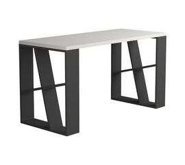 Γραφείο Honey pakoworld σε λευκή-ανθρακί απόχρωση 137x60x75εκ - ΓΡΑΦΕΙΑ στο Milonadakis.gr